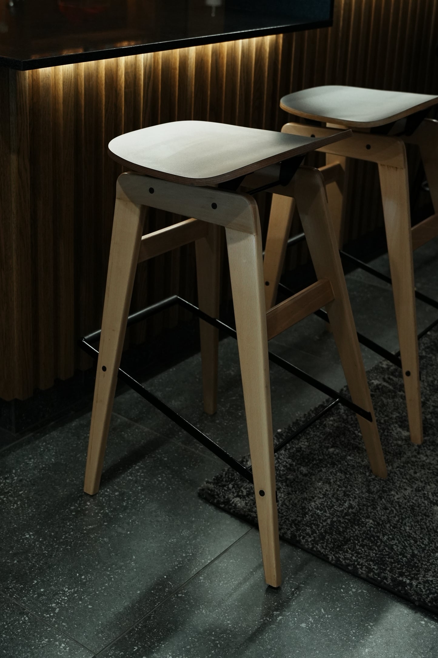 Scandinavian Inspired Bar Stools