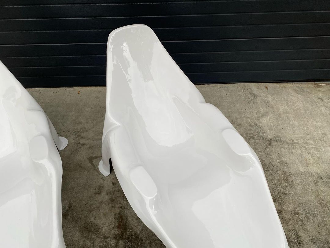 Mid Century Modern Pool Lounger
