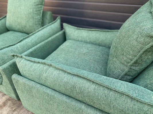 Retro Lounge Chair Pair (2 chairs)