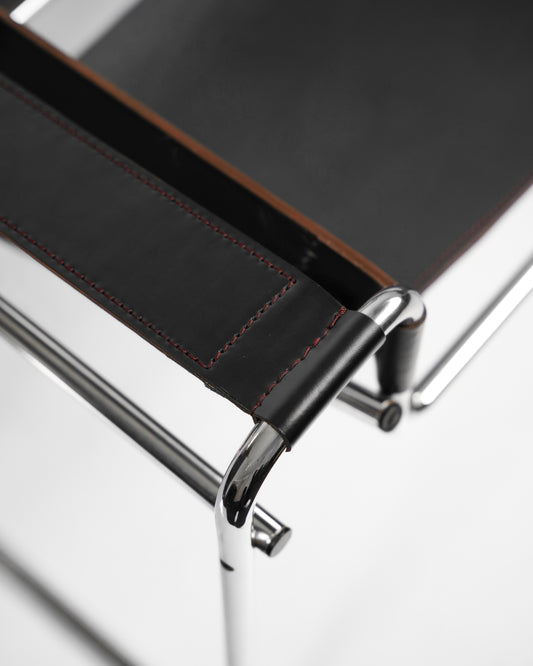 Wassily Style Chair Pair