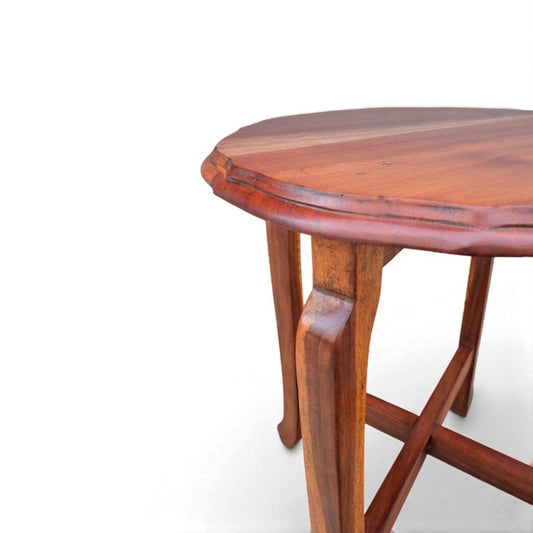 Mid Century Solid Wood Side Table