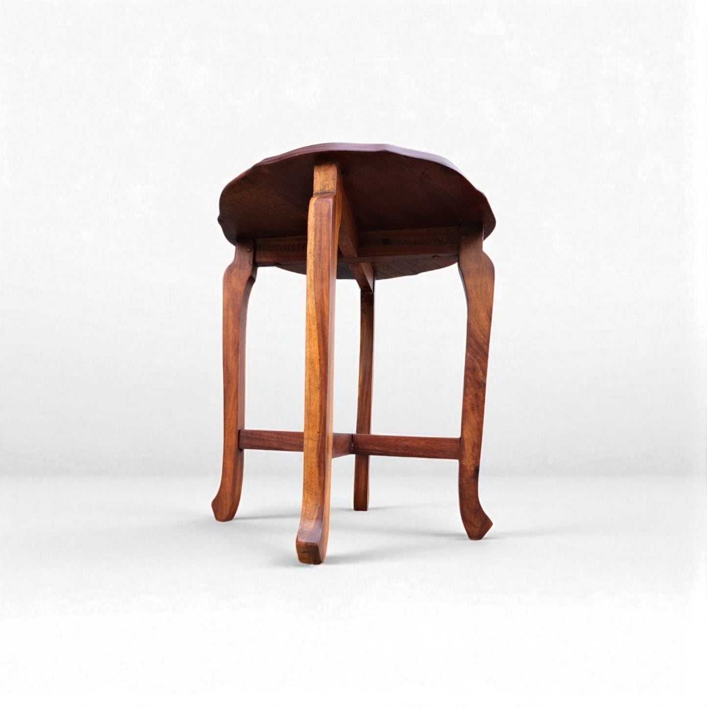 Mid Century Solid Wood Side Table