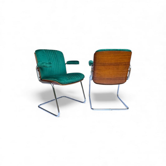 Armchairs by Martin Stoll for Giroflex (Pair)