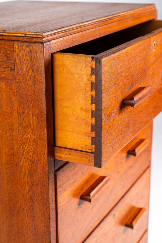 Vintage 4-Drawer Chest with Dovetail Joints - Image 2