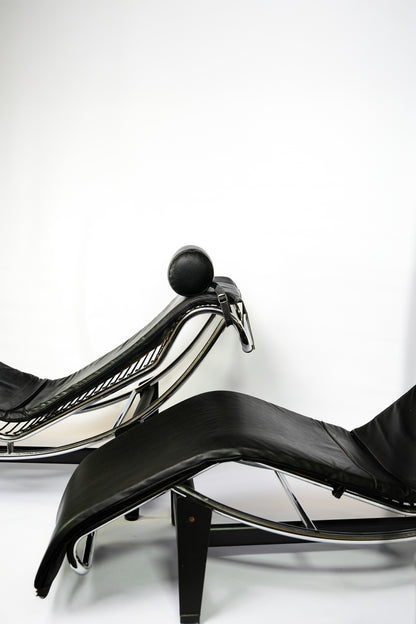 Vintage Le Corbusier Chaise Style Lounger ( Price Per Item )