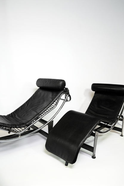 Vintage Le Corbusier Chaise Style Lounger ( Price Per Item )