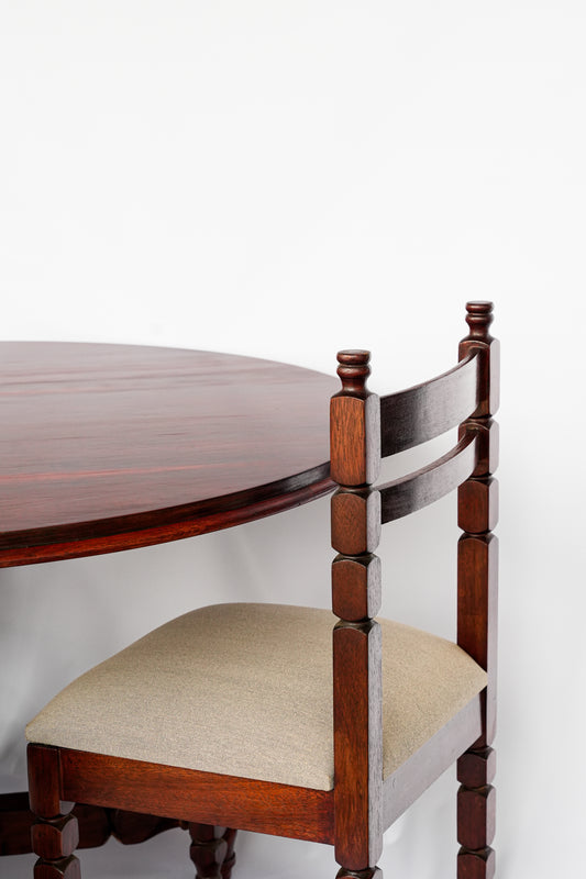 6-Piece Mid- Century Dining Set