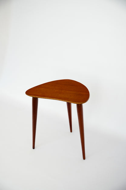 Mid Century Kidney Shaped Side Table