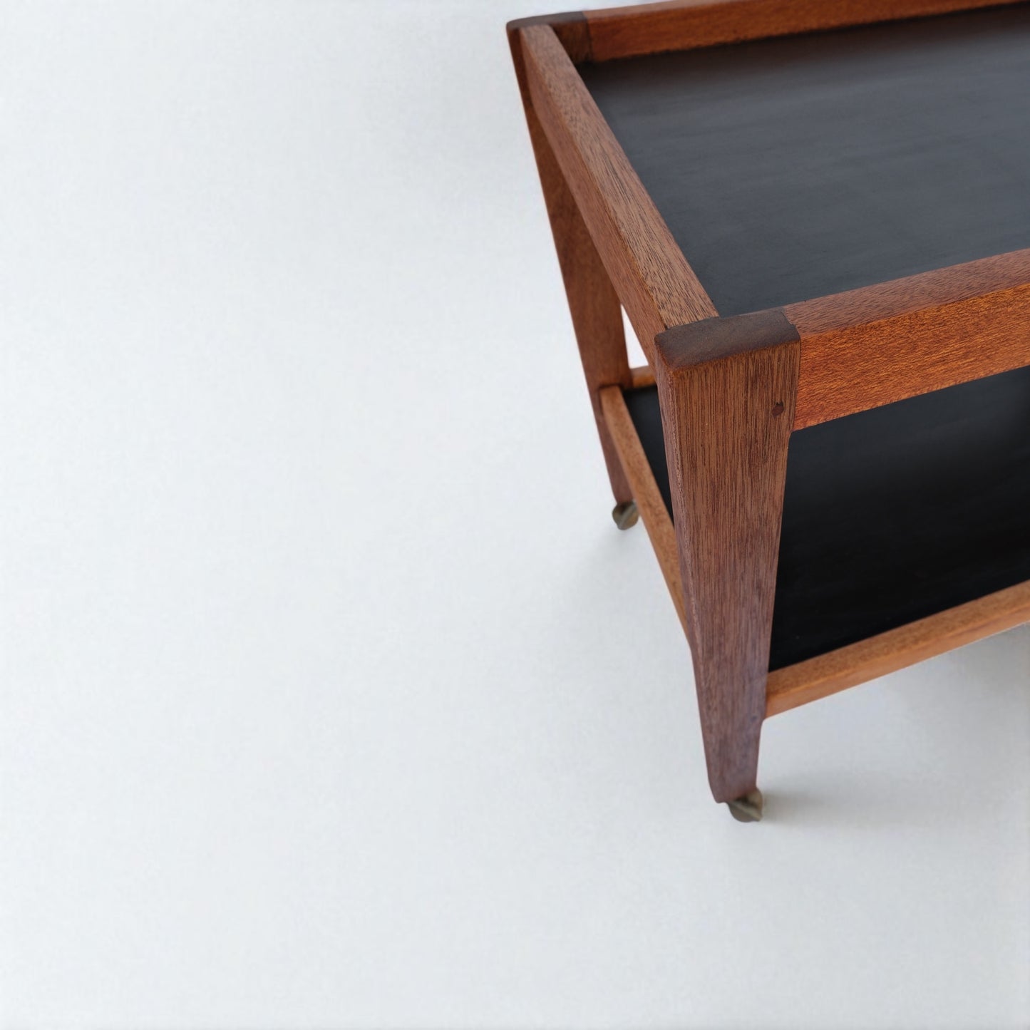 Retro Wooden Drinks Trolley