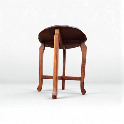 Mid Century Solid Wood Side Table