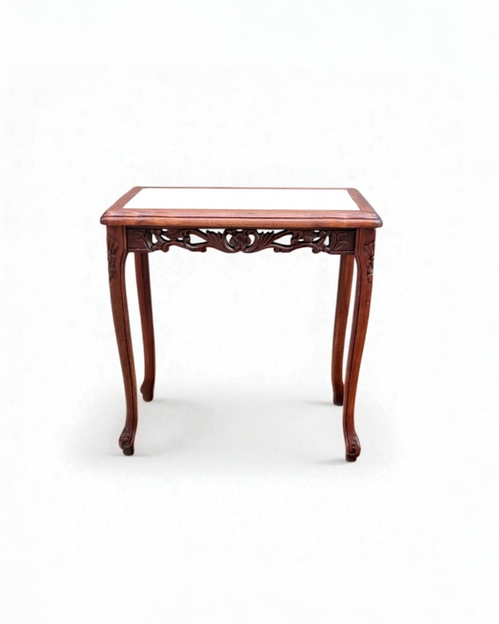 Vintage Marble Entry Table